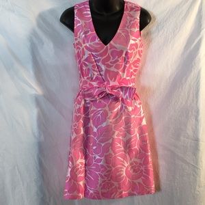 Virginia Taylor Floral Sheath Dress Size 2 NWT